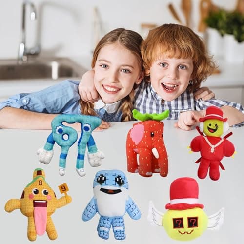 Steal a Brainrot Plush Toys, 9.8 inch Soft Huggable Decor for Rooms, Collectible Gift for Fans (Red Elephant) — view 3