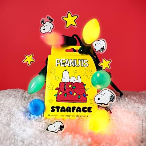 Starface Hydro-Star Sleepy Snoopy Pimple Patches, Hydrocolloid, Absorb Fluid and Reduce Redness, Vegan and Cruelty-Free Skincare (32 Count) — view 11