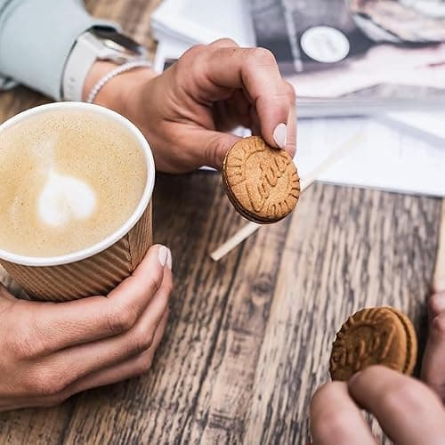 Lotus Biscoff Sandwich Cookies with Biscoff Cream Filling, 2 Packs x 110g (11 Sandwich Cookies per Pack), Ingredients from Natural Origin, Vegan, No Colours or Added Flavours - 22 cookies — view 4