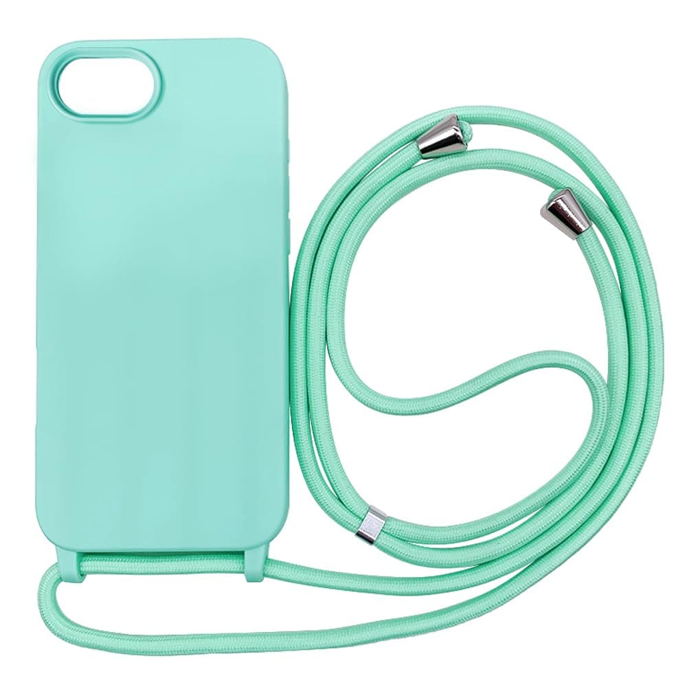 Funda Compatible con iPhone 17 Pro MAX(6.9"),Ajustable Collar Correa de Cuello Cordón Cuerda Carcasa TPU Bumper Silicona Skin Caso para iPhone 17 Pro MAX(6.9")-Verde — view 37