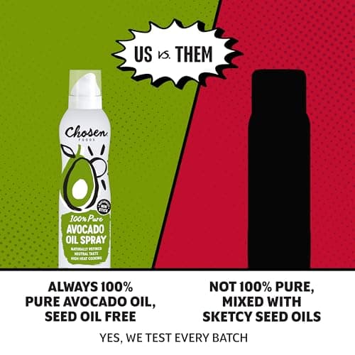Chosen Foods 100% Pure Avocado Oil Spray, 170 Grams (6 oz), Clear, Single Count (Unit-ChosenFoods.AvocadoSpray.170g) — view 2