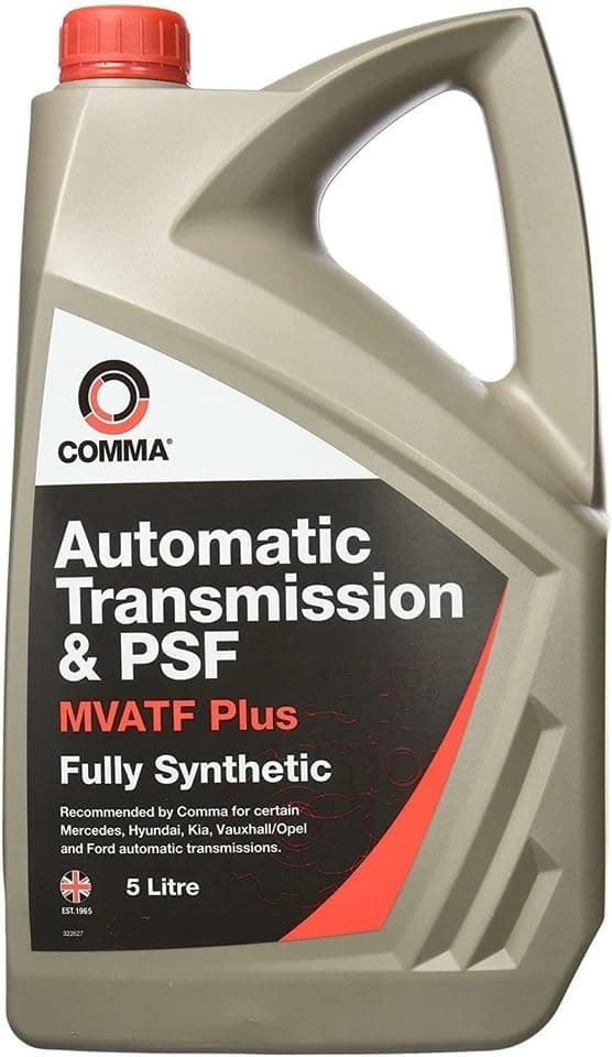 Comma Fully Synthetic Automatic Transmission & Power Steering Fluid Oil MVATF 5L 5 LITRE