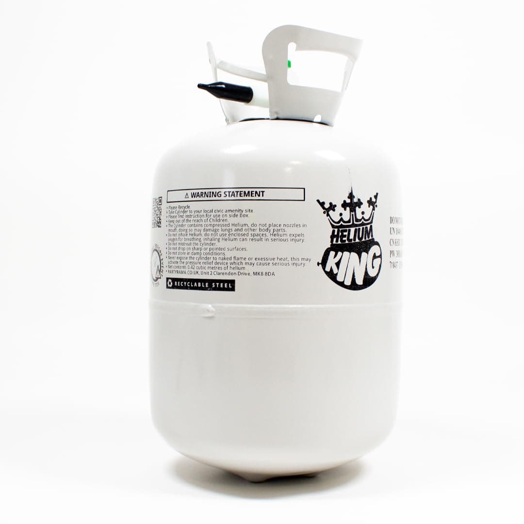 Disposable Helium Gas Canister - Fills 50 x 9 Inch Latex Balloons or 18 Foil Balloons - Helium Balloon Gas UK Filled Helium Cylinder for Parties — view 5