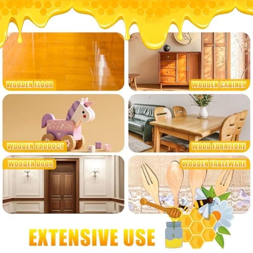 Beeswax Wood Polish, 2026 Upgraded Wood Polishing Beeswax Spray, for Floors And Furniture, Natural Micro-Molecular Spray (1Pcs) — view 5