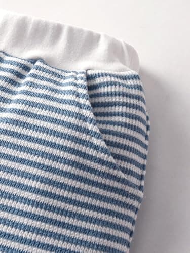 Toddler Boy Summer Two Piece Outfit Infant Polo Shirt Sailboat Embroidered Shorts 2PCS Clothes Set 12-18 Months — view 5