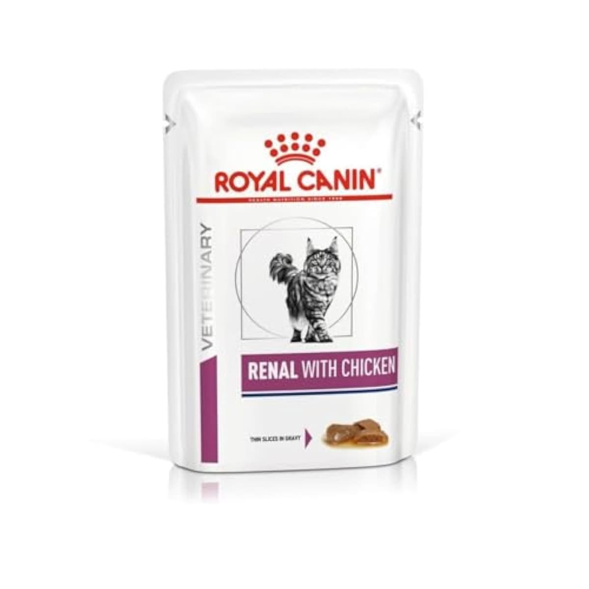 ROYAL CANIN Renal Feline Beef Cat Food, 85 g-12 x 85 g — view 3