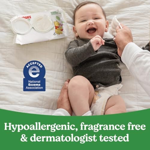 Huggies Natural Care Sensitive Baby Wipes, Unscented, Hypoallergenic, 6 Flip-Top Packs (288 Wipes Total) — view 3