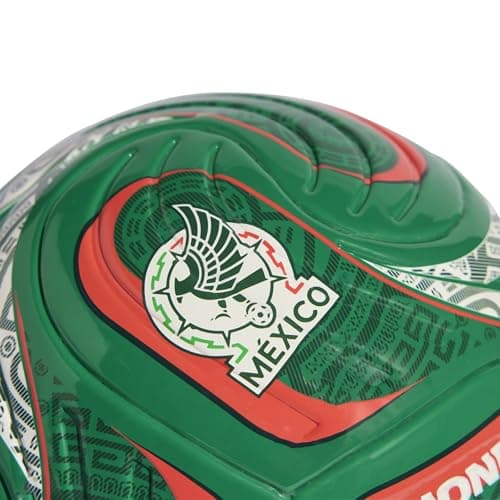 adidas Unisex-Adult FIFA World Cup 26 FMF Mexico Mini Home Soccer Ball, Bold Green/Team Dark Green/Aurora Ivy, 1 — view 2