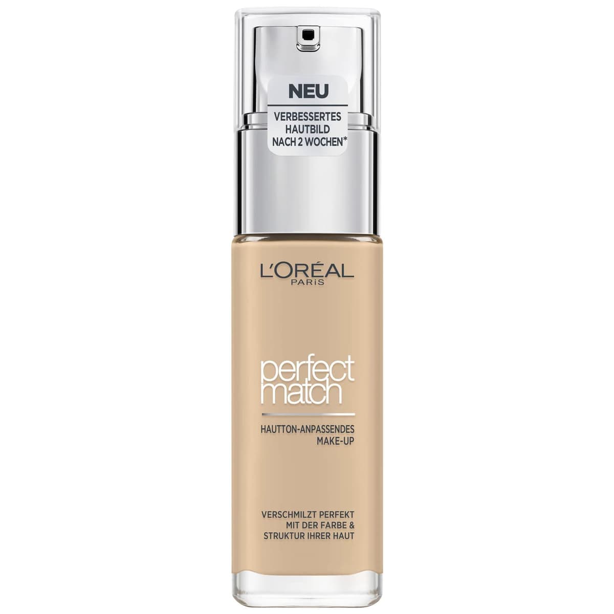 L'Oréal Paris Make-up designer Perfect Match Maquillaje, N1.5 lino, 1er Pack (1 x 30 ml)