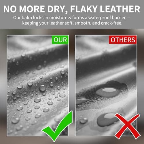 Leather Recoloring Balm and Leather Repair Kit for Furniture, Gray Leather Dye for Couches, Car Seats, Leather Paint & Stain for Sofa, Chairs, Bags, and More — view 3