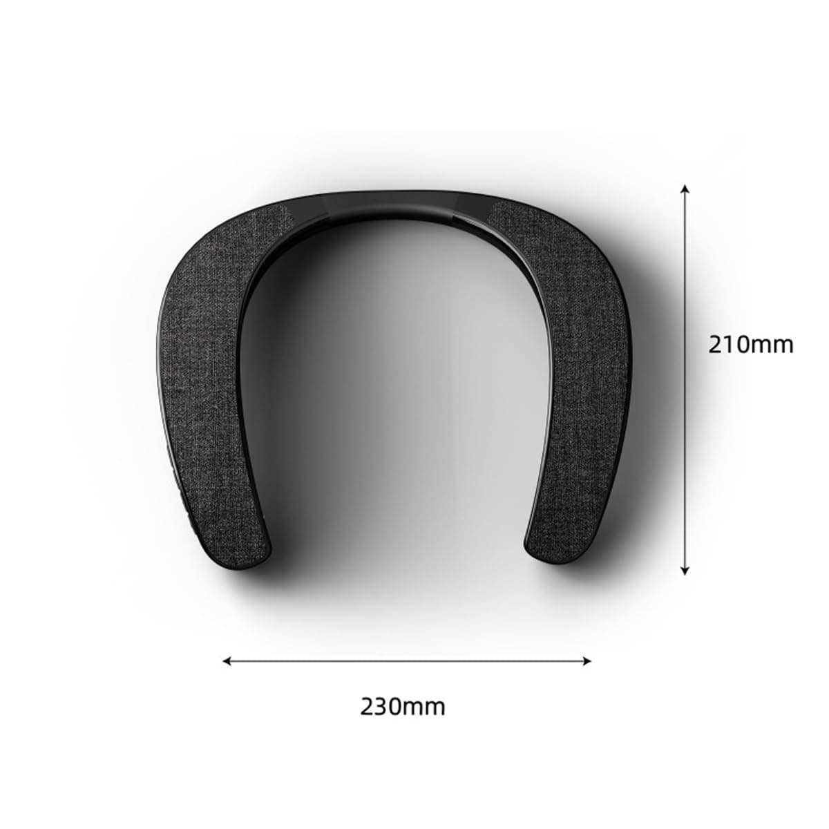 Sarini Portable Neckband Bluetooth Speaker Wireless Surround Sound with Microphone for Sports, Outdoor, Theater, Stereo Audio for Music and Calls — view 7
