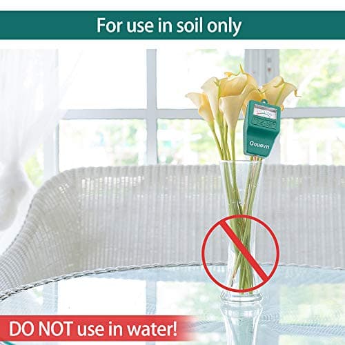 Gouevn 2pack Soil Moisture Meter, Hygrometer Soil Plant Water Meter, Plant Moisture Meter Indoor & Outdoor for Potted Plants, Lawns, Succulent (No Batteries Required) — view 4
