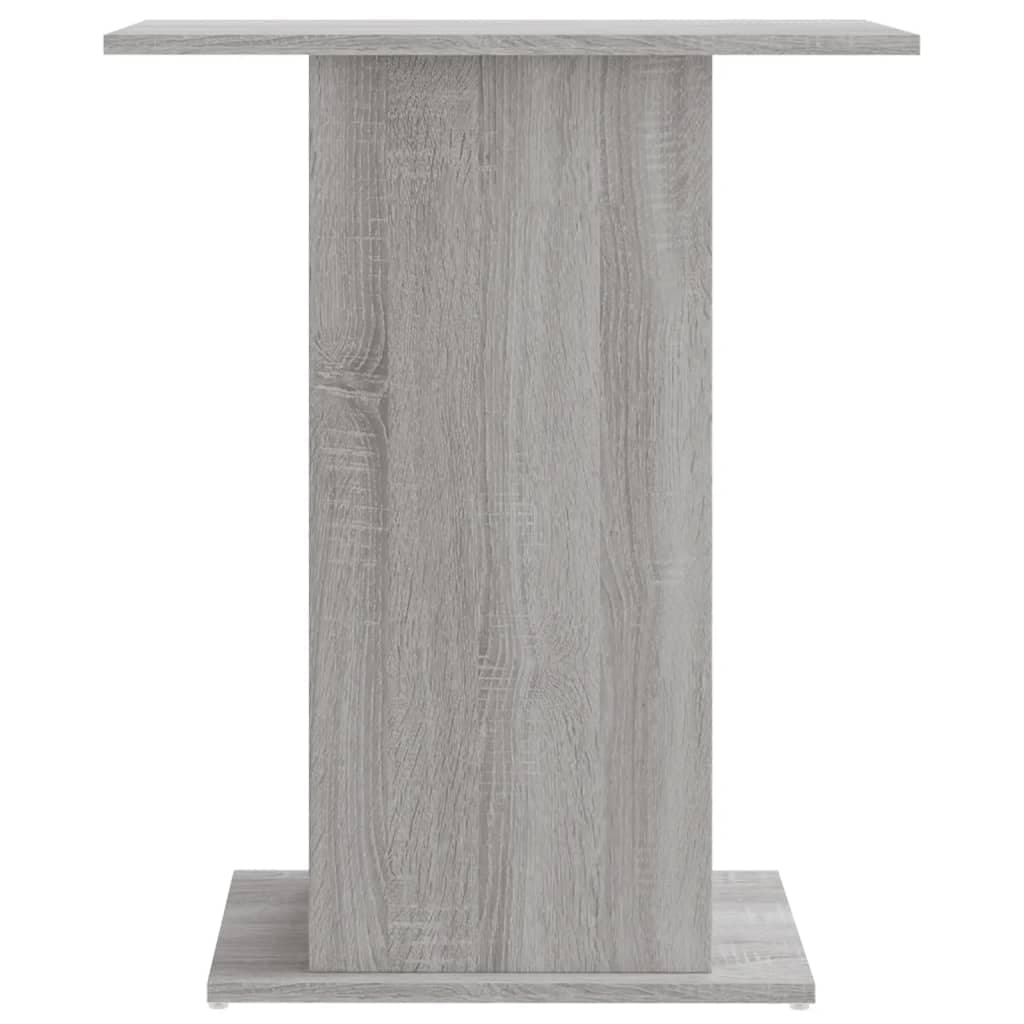 vidaXL Engineered Wood Aquarium Stand in Sonoma Grey - Moisture Fish Tank Stand with Storage Space - Stylish Home Decoration Accent — view 5