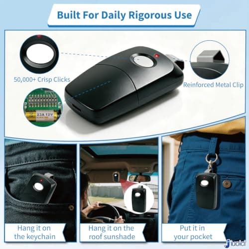 Upgraded 3089 Multicode Gate Opener Remote Control, Linear Garage Remote — view 3