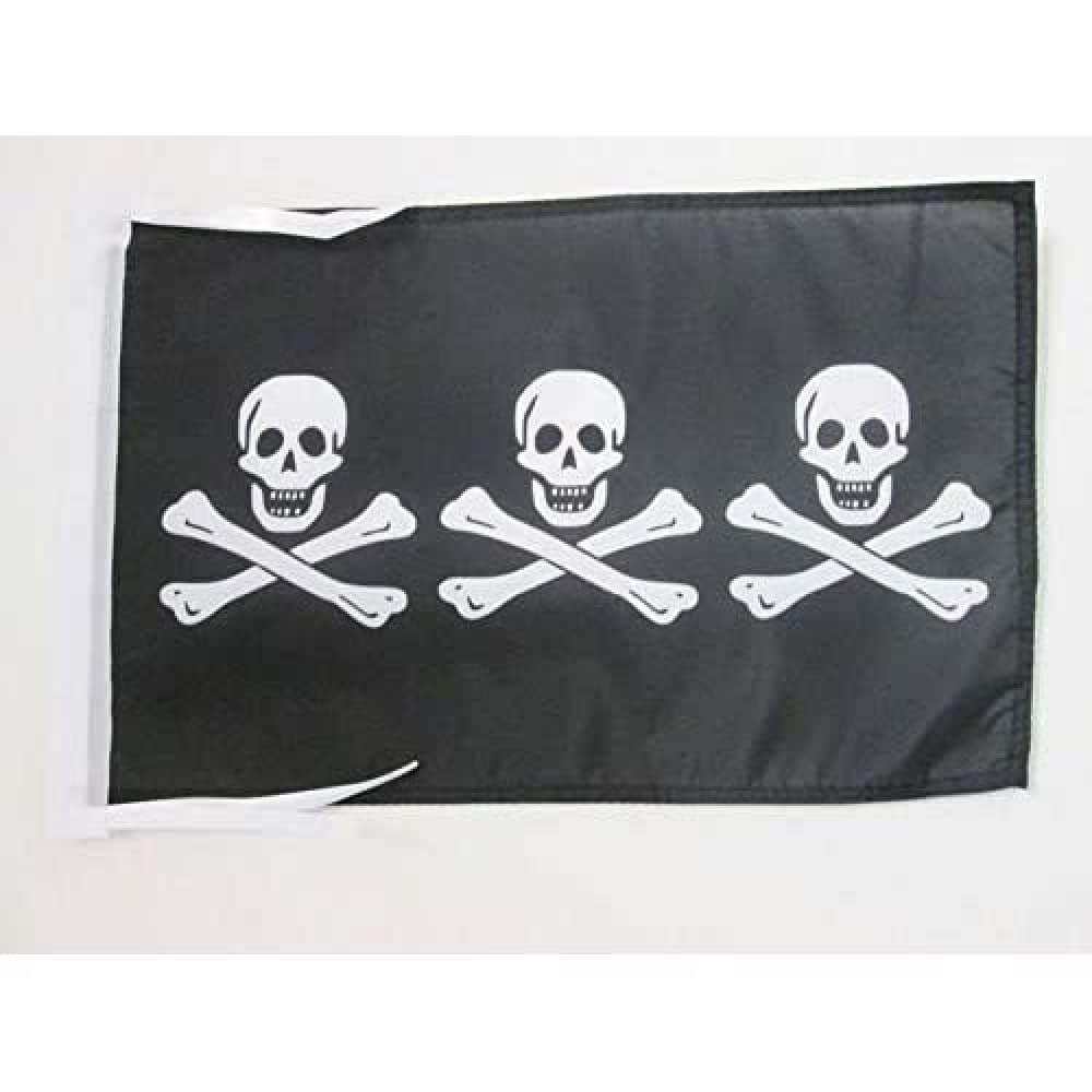 AZ FLAG Bandera de ESPAÑA SIN Armas 45x30cm - BANDERINA ESPAÑOLA SIN Escudo 30 x 45 cm cordeles — view 148