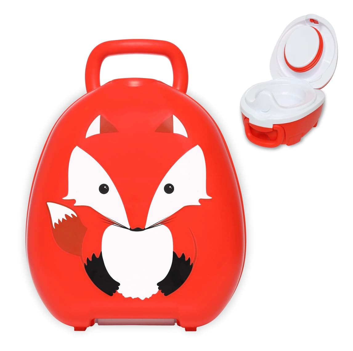 My Carry Potty - Travel Potty, Award-Winning Portable Toddler Toilet Seat for Kids to Take Everywhere (Dino) — view 11