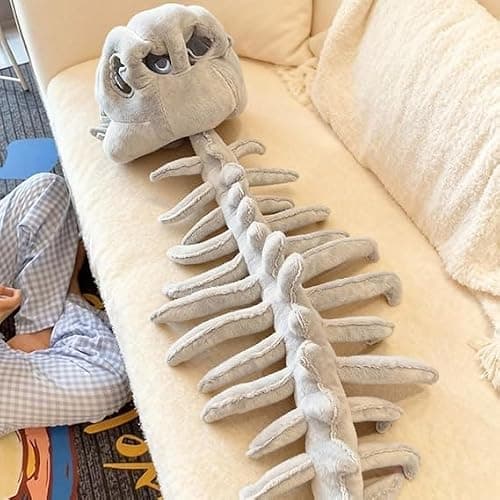 Dinosaur Skeleton Costume,3d Skull Headpiece Spine,Softness Skeleton Costume For Dress-Up,Parties,Easter Gift — view 6