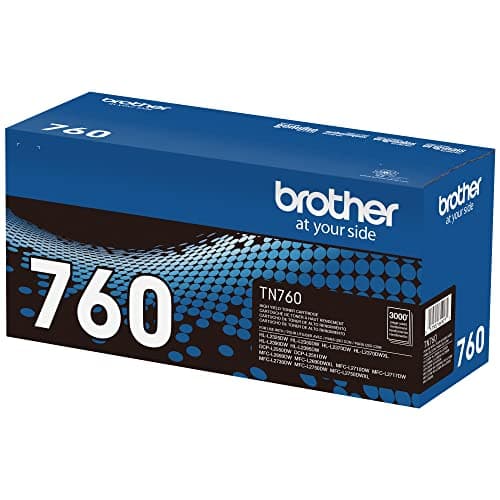 Brother Original TN760 High-Yield Black Toner Cartridge, Higher Yield for Value, Original Toner Replacement cartridges, Toner for Brother Laser Printers HL-L2395DW DCP-L2550DW, MFC-L2750DW, and More — view 2