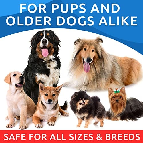 BARK&SPARK Omega 3 for Dogs - 360 Fish Oil Treats for Dog Shedding, Skin Allergy, Itch Relief, Hot Spots Treatment - Joint Health - Skin and Coat Supplement - EPA & DHA Fatty Acids - Alaskan Salmon — view 6