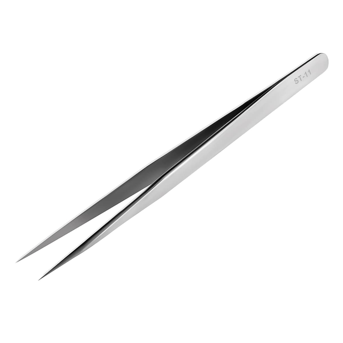 Ainiv Kit 12 Pcs Pinzas de Precisión, Tweezers ESD Anti-Estáticas de Acero Inoxidable Electrónicas, Trabajo de Laboratorio, Joyería, Maintenance Tools, Negro — view 9