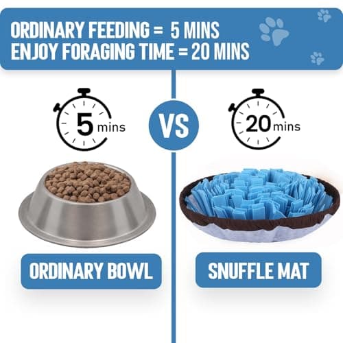 PET ARENA Adjustable Snuffle mat for Dogs, Dog Puzzle Toys, Enrichment Pet Foraging mat for Smell Training and Slow Eating, Stress Relief Interactive Dog Toy for Feeding, Dog Mental Stimulation Toys — view 6