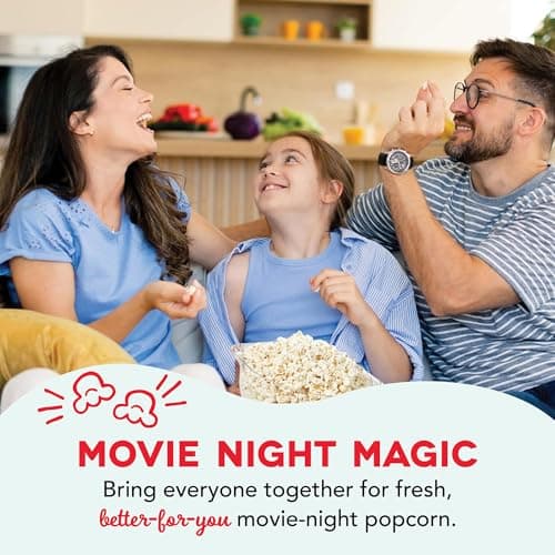 Dash SmartStore Deluxe Stirring Popcorn Maker - Hot Oil Electric Popcorn Popper with Butter-Warming Tray, Clear Serving Bowl, Storage Lid & Measuring Cup - 24 Cups, Aqua — view 2
