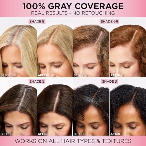L'Oreal Paris Excellence Crème Permanent Hair Dye, Triple Care Hair Color with Hyaluronic Acid for 100% Gray Coverage, 4 Dark Brown, 1 Kit (Packaging May Vary) — view 2