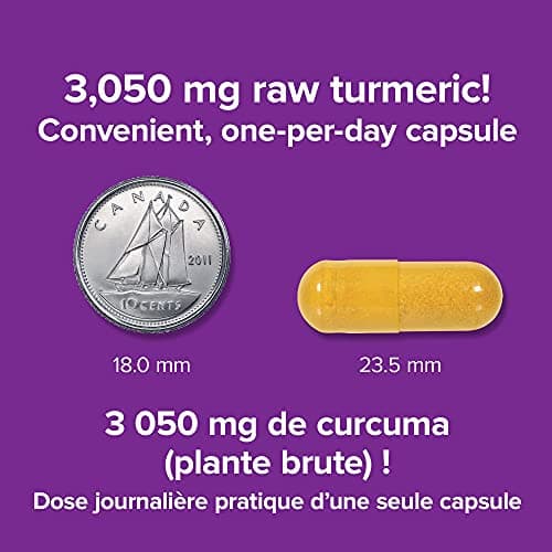 Webber Naturals Turmeric Curcumin, 95% Curcuminoids, 60 Capsules, Anti-Inflammatory Support, Vegan — view 4