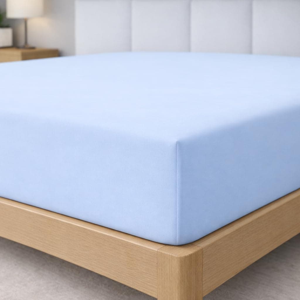 Degrees Home Collection - Sábana Bajera Ajustable 150x190x33 cm - Microfibra de poliéster, Calidad Oeko Tex sin tóxicos, Super Suave - Blanco — view 13