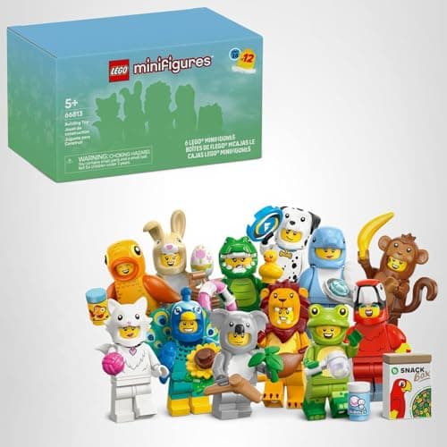LEGO Minifigures Animal Series 28 6 Pack - Kids Toys in Sealed Mystery Boxes - Animal Themed Figures to Collect - Birthday Party Favors & Gift Idea for Boys & Girls, Ages 5+ - 66813 — view 7