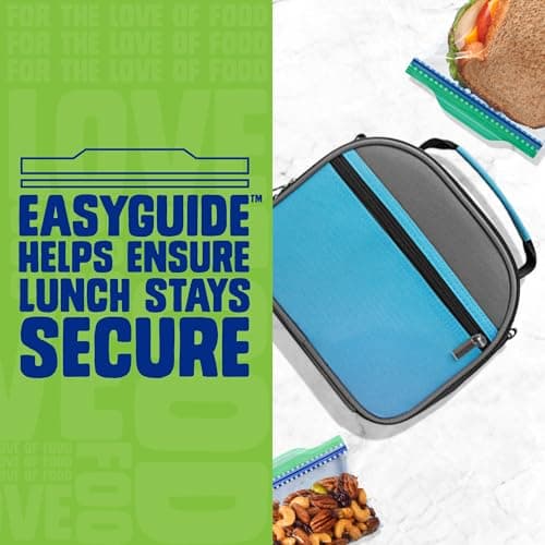 Ziploc Sandwich Bags for On-the-Go Freshness, Grip 'n Seal Technology for Easier Grip, Open and Close, 90 Count — view 3
