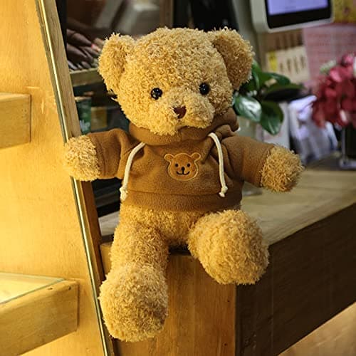 11.8 inches Teddy Bear Stuffed Animals Soft Plush Cute Teddy Bear Doll for Boys Girls (Brown) — view 3