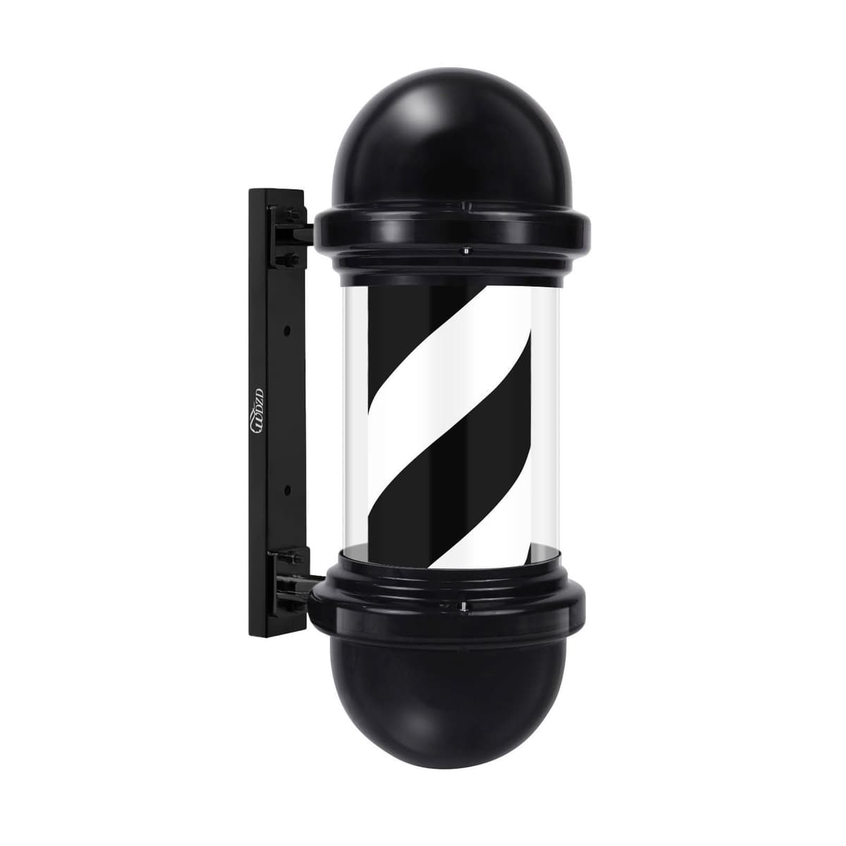WDZD Mini 40 cm Negro Poste Barbero Barber Pole