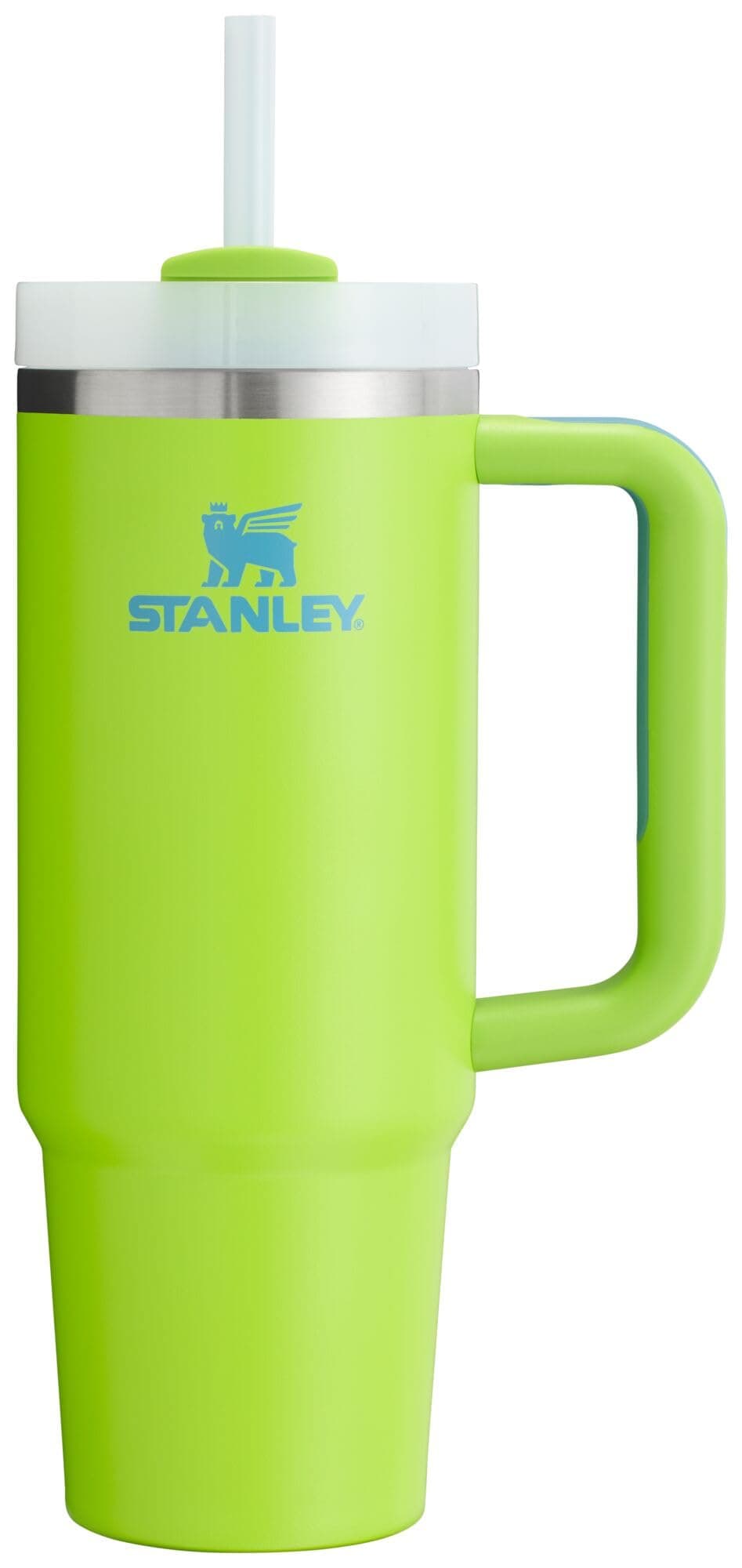 Stanley Quencher - Vaso H2.0 con mango - 1200 ml - Tapa de rosca con pajita incluida - Antifugas y portavasos de coche compatible para viajes - Vaso térmico de acero — view 36