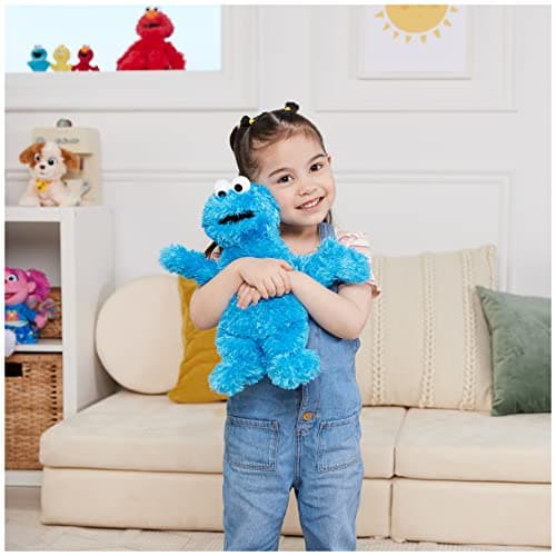 GUND Sesame Street Official Cookie Monster Muppet Plush, Premium Plush Toy for Ages 1 & Up, Blue, 12” — view 3