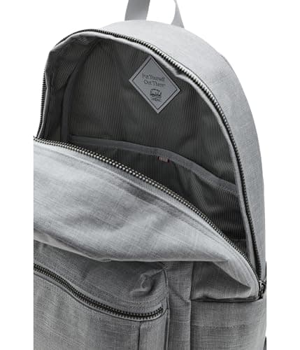 Herschel Supply Co. Unisex Settlement Backpack Grey Crosshatch One Size — view 3