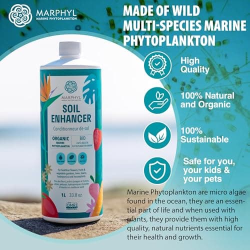 MARPHYL All-Purpose Plant Food – Organic Nutrient-Rich Fertilizer & Soil Enhancer for Indoor & Outdoor Flowers, Vegetables, Succulents, Bamboo & Hydroponics — view 2