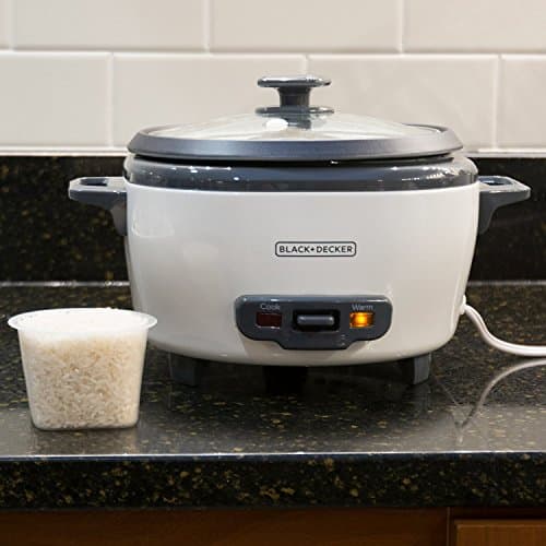 BLACK+DECKER 2-in-1 Rice Cooker & Food Steamer - 6-Cup Capacity, Automatic Keep Warm, Nonstick Bowl, Steaming Basket - Effortless Cooking — view 8