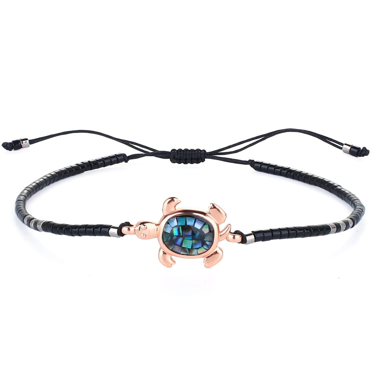 KELITCH Pulseras Amistad con Cuentas Concha Cristal Color Bohemio Pulsera Hecha A Mano Brazaletes Joyería para Mujer — view 25