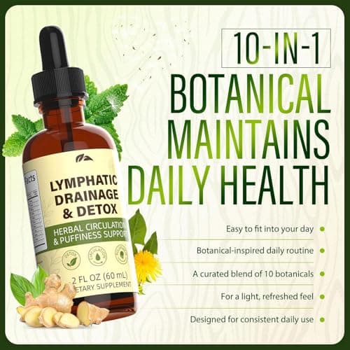 BiFiLabs Lymphatic Drainage Drops, for Body, Easy to use. 60mL / 2 fl oz (Large bottle) — view 2