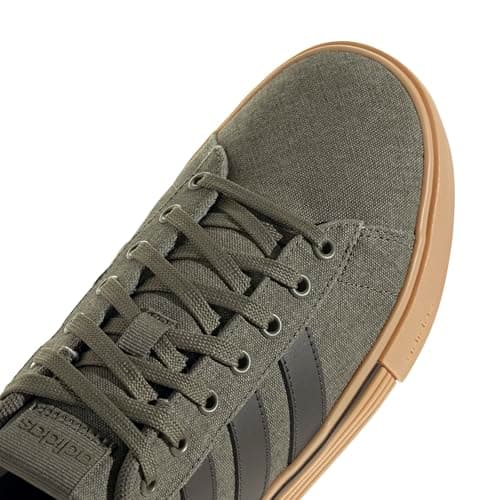 adidas Men's Daily 4.0, Olive Strata/Shadow Olive/Gum, 10.5 — view 7