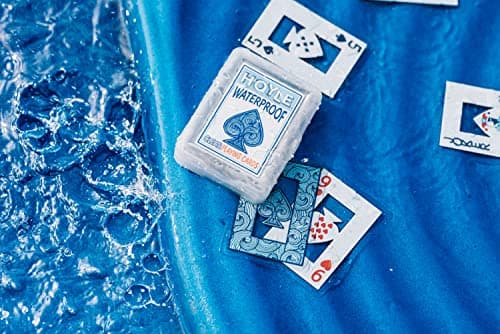 Hoyle Waterproof Clear Plastic Playing Cards 1 Deck Outdoor Pool — view 5