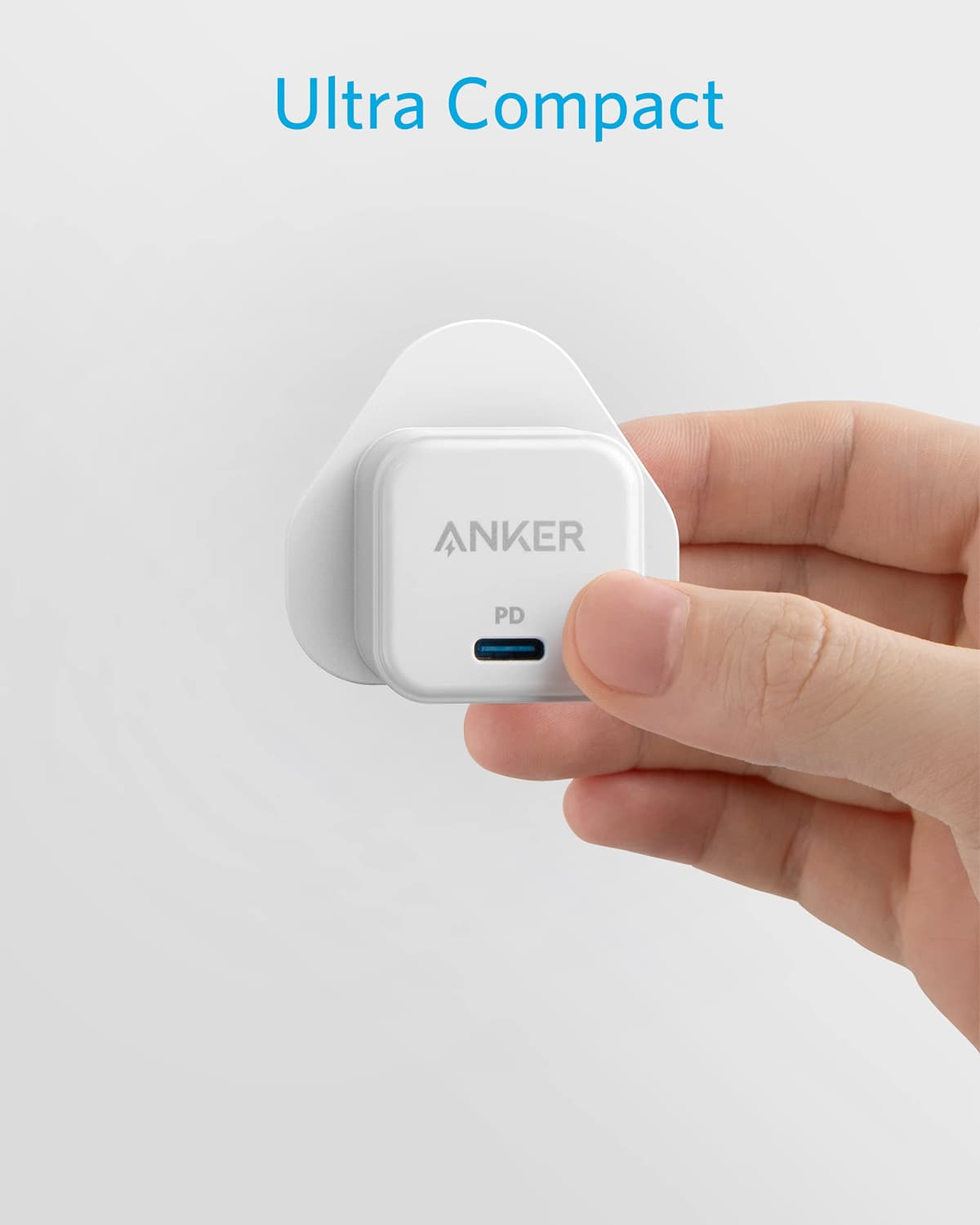 USB C Plug, Anker 20W USB C Charger - Fast Charging PowerPort III Cube Charger, Compatible with iPhone 17/16/16 Plus/16 Pro/16 Pro Max, 15/14/13/12 Series, Galaxy, iPad (Cable Not Included) — view 4