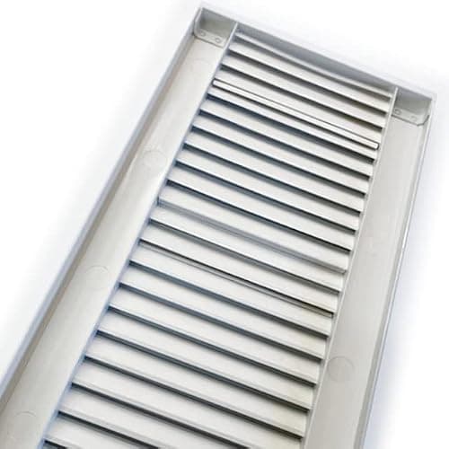 Shutters, Louvered Shutters, Standard Louvered Exterior Vinyl Window Shutters, White, (1 Pair = 2pcs) 14"W x 48"H — view 4