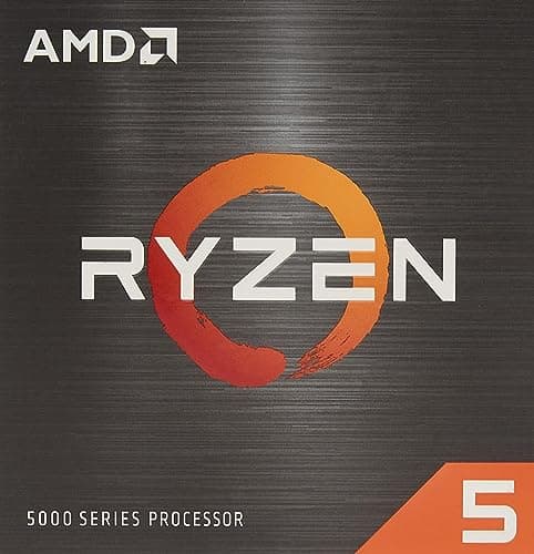 AMD Ryzen 5 5500 6-Core, 12-Thread Unlocked Desktop Processor with Wraith Stealth Cooler — view 3