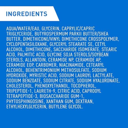 CeraVe Night Cream for Face, Skin Renewing Moisturizer for Men & Women With Hyaluronic Acid, Niacinamide, Bio Peptides & Ceramides. Fragrance Free, Non-comedogenic, Suitable for Sensitive Skin — view 7