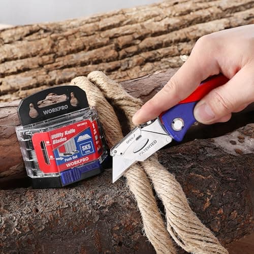 WORKPRO 50-Pack Utility Knife Blades with Dispenser — view 7