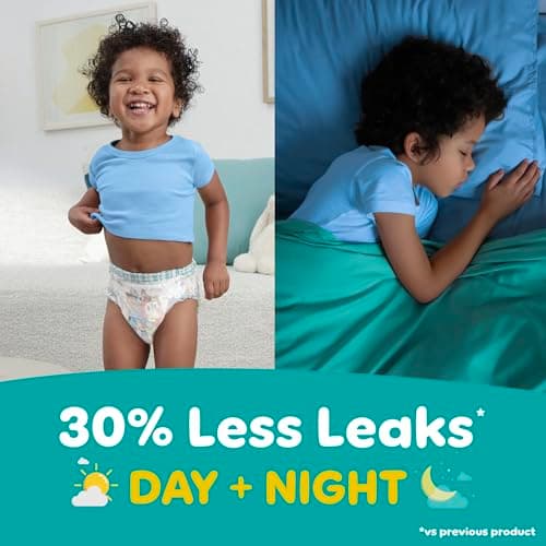 Easy Ups Girls & Boys Potty Training Pants, Size 7 (5T6T), 15 Count, Bluey Absorbent Training Underwear, Up to 100% Leakproof Day and Night, Hypoallergenic (Packaging May Vary) — view 4