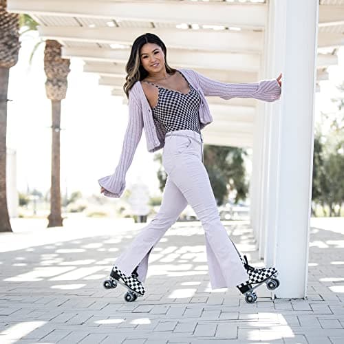 C SEVEN C7skates Cute Roller Skates for Girls and Adults (Duchess, Women's 11 / Men's 10) — view 5