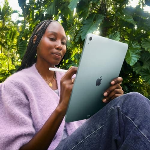 Apple iPad Air 11-inch (M4): Liquid Retina Display, 128GB, 12MP Front/Back Camera, Wi-Fi 7 with Apple N1, Touch ID, All-Day Battery Life — Space Gray
